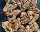 A picture of step 2 of Honey and soy chicken wings.