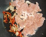 รูปขั้นตอนการทำที่ 2 ของ ถั่วแขกผัดไก่
