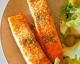 Foto del paso 2 de la receta: Salmón con mandarina y miel en Airfryer