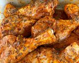 A picture of step 1 of Spicy Air Fryer Chicken.