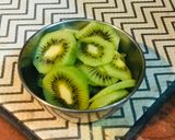 A picture of step 3 of Eggless: Kiwi Upside-Down Cake.