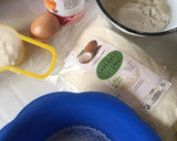 A picture of step 1 of Basbousa.