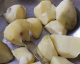 A picture of step 1 of Aaloo Chicken Cutlets.