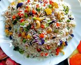 কালারফুল ফ্রাইড রাইস (Colourful Fried rice recipe in bengali) রেসিপি ধাপ - 3 ছবি
