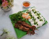 Hình bước làm 5 của món Buổi sáng Bánh hỏi thịt nướng