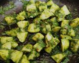A picture of step 3 of Chatpate Dum aalo.