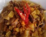 Foto langkah ke 3 dari resep Sambal goreng hati ampela+kentang.