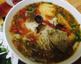 Hình bước làm 7 của món Bún riêu chay
