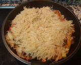Foto del paso 4 de la receta: Fideos con pollo y verduras al estilo asiático