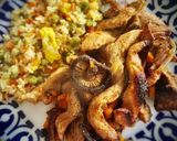 Foto del paso 4 de la receta: Cerdo al estilo mu shu con arroz frito