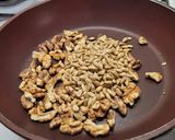 Házi zabszelet/egergiaszelet (glutén-,tej- és hozzáadott cukortól mentes) recept fázis 3 fotója