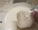 A picture of step 3 of Kuttu aloo pakoda.