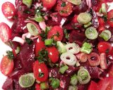Foto del paso 7 de la receta Ensalada de remolacha y cebolleta fresca