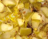 A picture of step 2 of Kacche Aam ki Laungi / Raw mango Laungi.