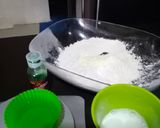 Foto langkah ke 1 dari resep Bolu pandan lembut (rice cooker & takaran sendok).