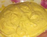 A picture of step 2 of Dahi phulki🥣.