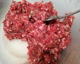 Foto del paso 1 de la receta: Carne con mozzarella fácil