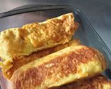 Foto langkah ke 7 dari resep Roti tawar isi nutella gulung telor by me.