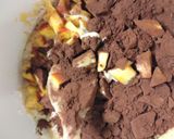 Barackos-szőlős, kakaós zabkuglóf recept fázis 3 fotója