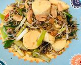 รูปขั้นตอนการทำที่ 2 ของ ผัดถั่วงอกหมูสับเต้าหู้ไข่ คีโต