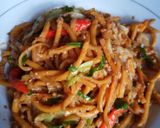 Foto langkah ke 8 dari resep Mie Gomak Goreng (Mie Lidi).