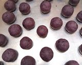 Foto langkah ke 4 dari resep Onde Onde Ketawa Ubi Ungu.