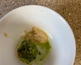 A picture of step 1 of Ladyfingers curry (bhindani kadhi).