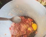 Une image de l'étape 4 de 12• Aubergine farcie à l'agneau- Riz pilaf+Recette boulette 0 gâchis.