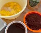 Foto langkah ke 2 dari resep Brownies Kukus Gluten Free.