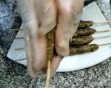 A picture of step 5 of Tawa kabab.