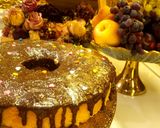 عکس مرحله 1 از دستور کیک کارامل با سس شکلات