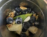 A picture of step 1 of Blueberry 🫐 Avocado 🥑 Smoothie.
