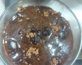A picture of step 7 of Hershey's Chocolate pudding.