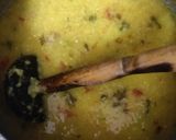 A picture of step 3 of Moong dal.