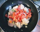 Foto del paso 3 de la receta: Wok de arroz con pulpa de cerdo