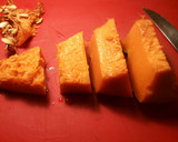 Foto del paso 5 de la receta: Crema de calabaza y hinojos asados, con un toque de ahumado