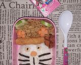 Foto langkah ke 4 dari resep Bento Nasi Bekal Sekolah.