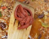 A picture of step 11 of My Chilli Beef Topped with melted Cheese. 😘.