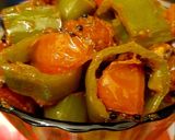 टमाटर मिर्च की सब्ज़ी (Tamatar mirch ki sabzi recipe in hindi) रेसिपी चरण 5 फोटो