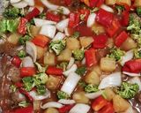 A picture of step 8 of Sheik's Sweet N' Sour Meatballs.