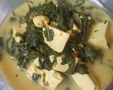 Foto langkah ke 8 dari resep Sayur Daun Singkong Kuah Kuning.