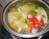 รูปขั้นตอนการทำที่ 2 ของ ต้มยำปลาทับทิมสุดละมุนละไม