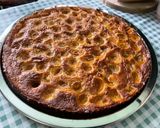 Une image de l'étape 9 de Maxi gâteau façon tarte aux mirabelles et miel.