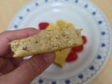 Cuadrados salados y proteicos de ricota o requesón, alquimia Mate Amargo 🧉