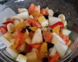 Foto do passo 2 de Salada de Frutas