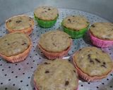 Foto langkah ke 6 dari resep Bolu Kukus Mini Pisang Ambon tanpa Mixer.