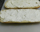 Foto del paso 3 de la receta: Bocadillo de atún, queso y vegetales