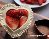 A picture of step 1 of Valentine’s Day Easy 3 INGREDIENT DESSERT.