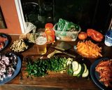 Foto del paso 1 de la receta: Plancheta|Bife a la pimienta/verdura salteada y arroz/ajo/verdeo