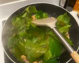 รูปขั้นตอนการทำที่ 2 ของ 2026 7.แหนมเนื้อผัดไข่ใส่ใบเหลียง